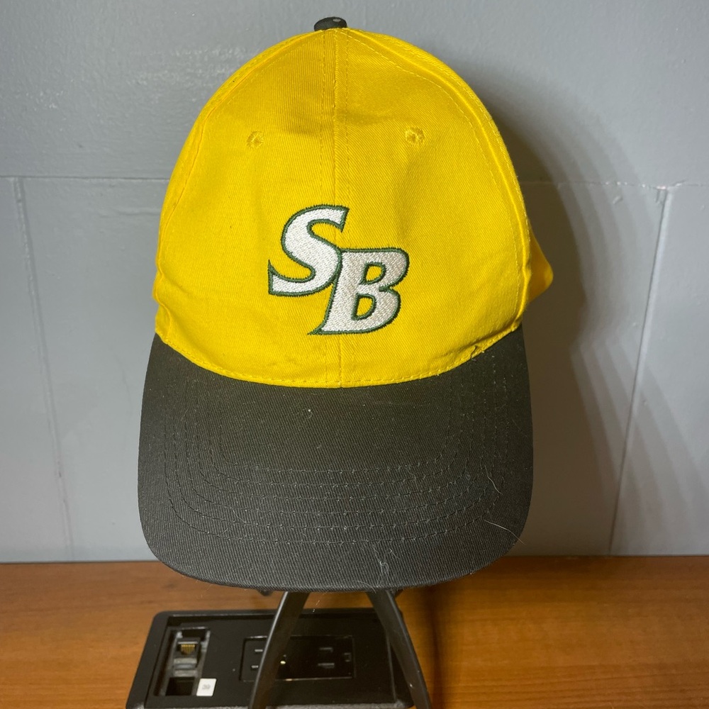 SB South Bend IN Silver Hawks  Adjustable Adult Baseball Cap Hat